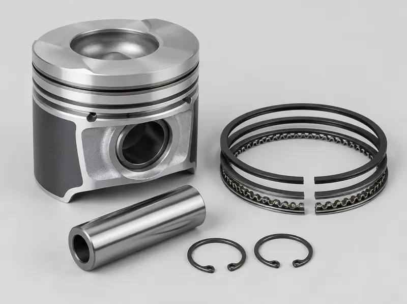 Engine Piston Kit (With Rings & Pin), part number 3802421, for Cummins 6BT 5.9 (illustrative photo)